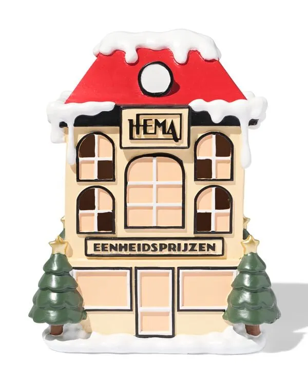 HEMA winkel 1e vestiging voor kerstdorp