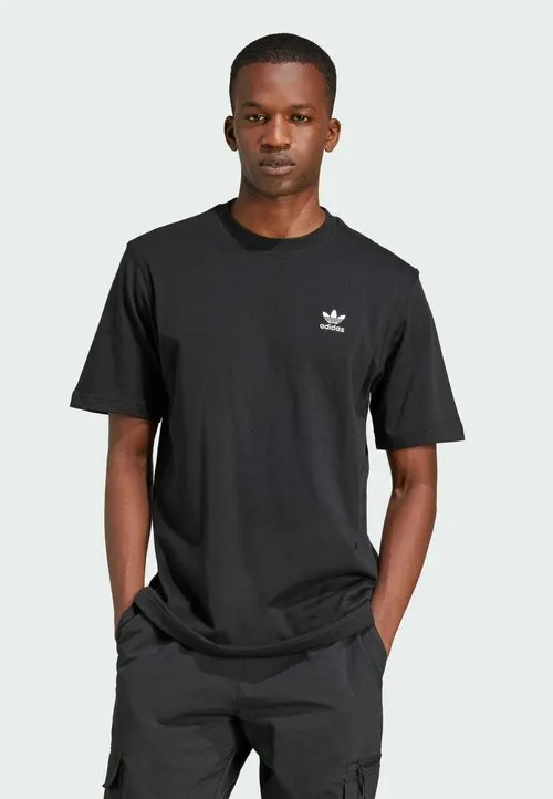 TREFOIL ESS TEE - T-shirts - black