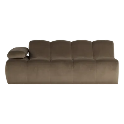 Mojo 2-zits element arm links velvet taupe [fsc]