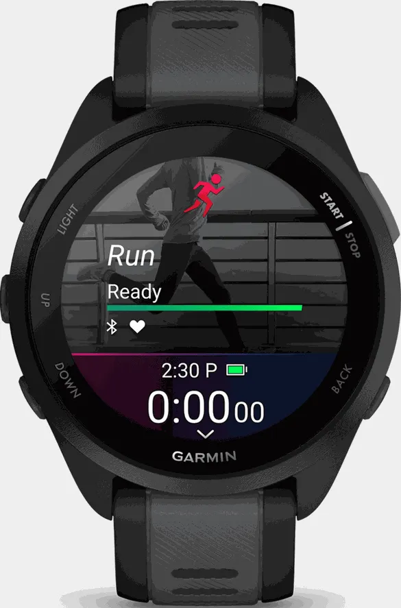 Forerunner 165 Music, GPS, WiFi, smartklokke, løpeklokke - Svart