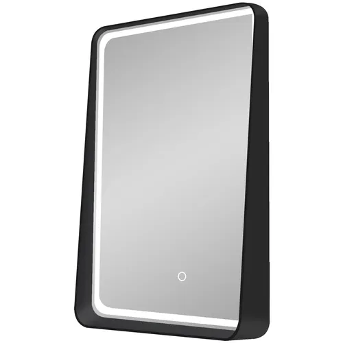 Tuscany® 24"W x 32"H Black Framed LED Lighted Mirror with Defogger and Integrated...