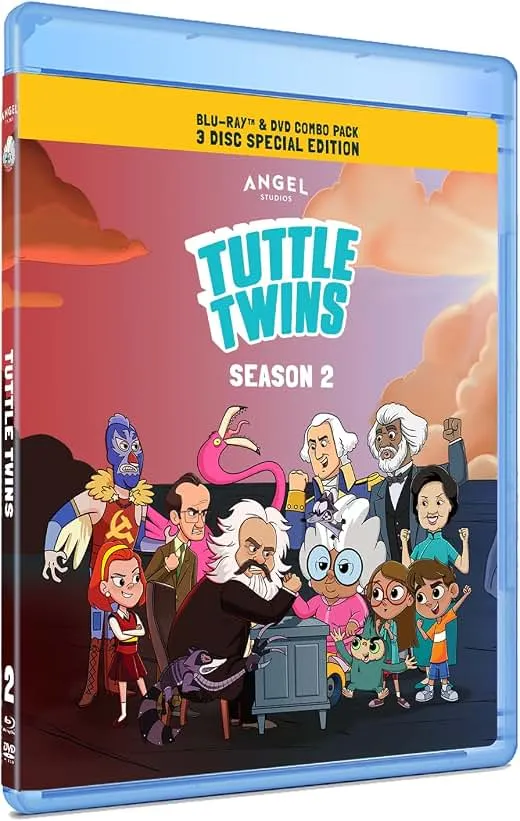 Tuttle Twins: Season 2 [DVD + Blu-ray Combo] 2023 Tuttle Twins: Season 2 [DVD + Blu-ray C…
