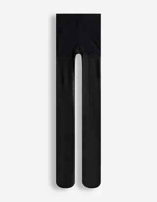 Collant - Tinta unita - nero