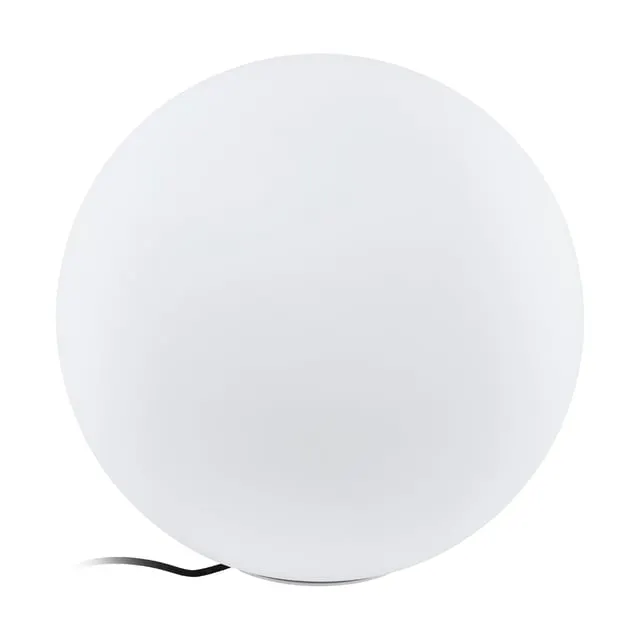 Lampada MONTEROLO-Z per esterni, con struttura in plastica e finitura bianco, diffusore in plastica e finitura bianco, IP65, Ø500 H500- EGLO