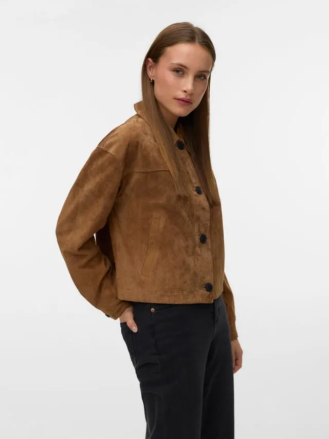 VMROYCESTINE Suede Jakke