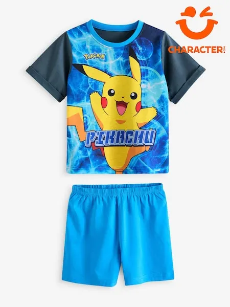 Pokemon Sky Blue Character Short Pyjamas