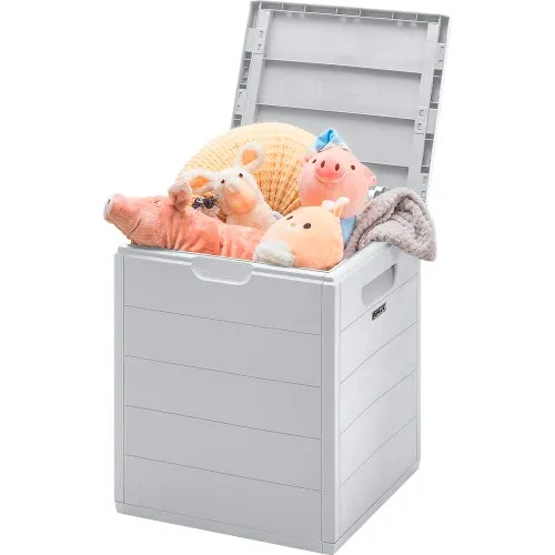 Baúl organizador Rimax Barú 100 lt gris hielo