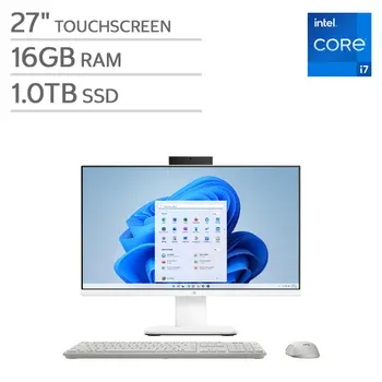 ASUS V400 27" Full HD Touchscreen All-in-One PC - Intel Core i7-13620H - 1TB SSD - Windows 11 Home