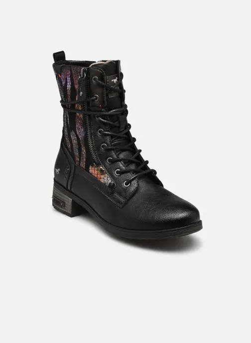 Enkellaarzen en boots 15M0062015 dames zwart