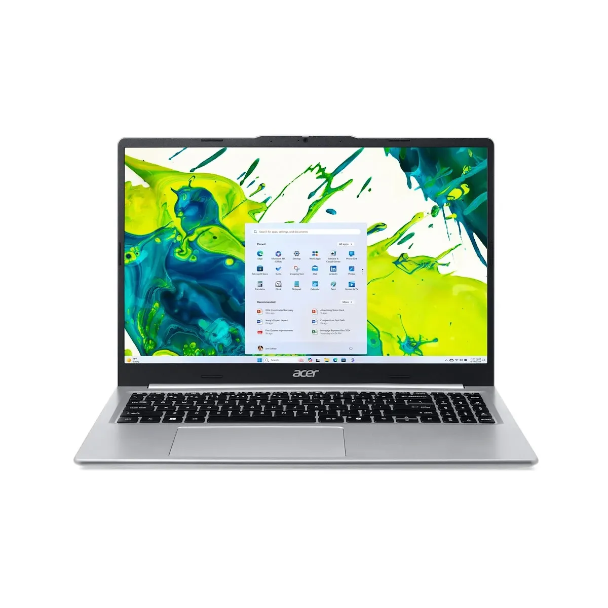 ACER - NOTEBOOK ASPIRE LITE 15 AL15 - 46P - R774 - 15.6 POLLICI - SILVER