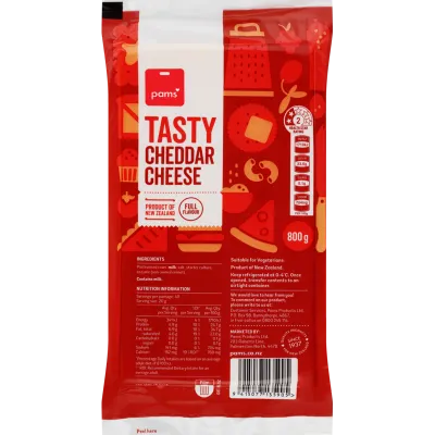 Pams Tasty Cheddar Cheese
