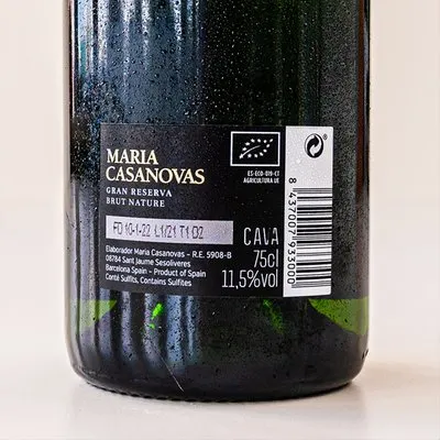 Maria Casanovas | Cava Brut met eigen ontwerp | 750 ml