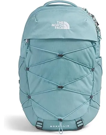 The North Face Women's Borealis Commuter Laptop Backpack - Everyday Travel Bag, Laptop Sleeve, Reflective Details, Blue Eclipse Light Heather/Blue Eclipse, One Size