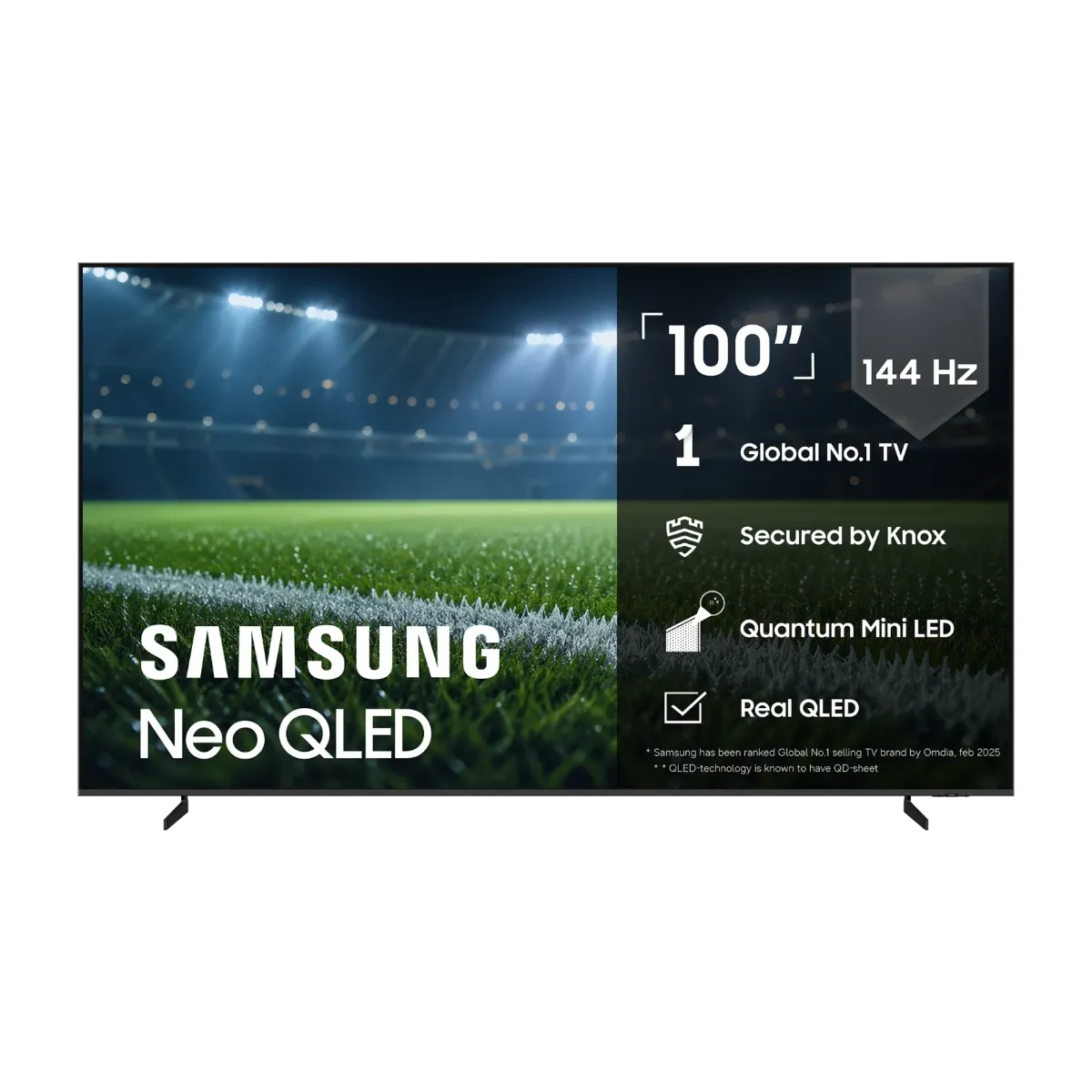 Samsung 100" QN80F Neo QLED 4K Mini LED Smart TV (2025)