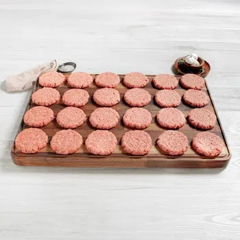 Rastelli’s Antibiotic-Free Wagyu Beef Craft Burgers (24/5.5 Oz. Per Burger), 24 Total Count, 8.25 Lbs. Total