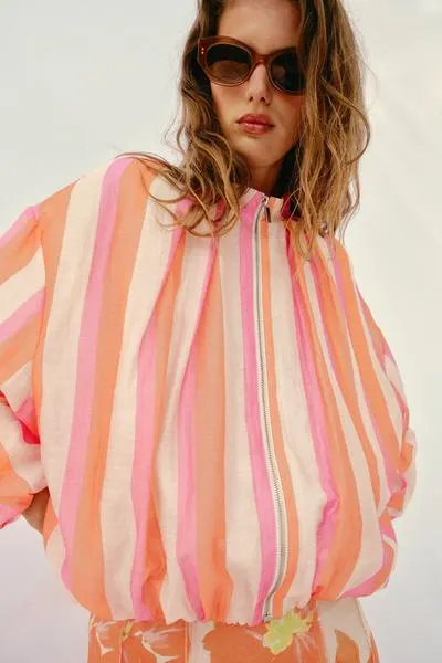 ROLLED SLEEVE SAFARI JACKET