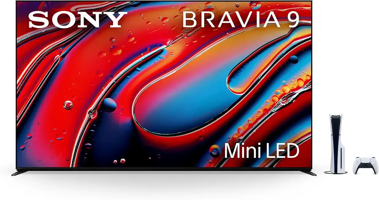 Sony 85 Inch Mini LED QLED 4K Ultra HD TV BRAVIA 9 Smart Google TV & PlayStation 5 Disc Edition Console (Slim)