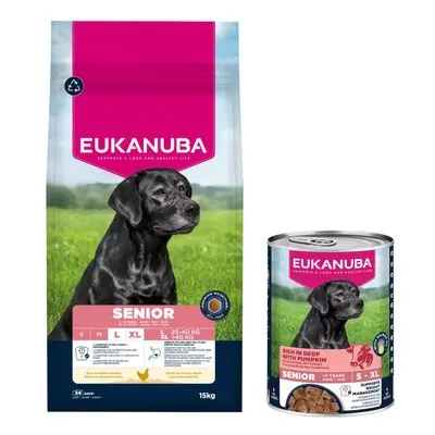Eukanuba Premium Nutrition 12 kg ou 15 kg + boîtes 3 x 400 g offertes !