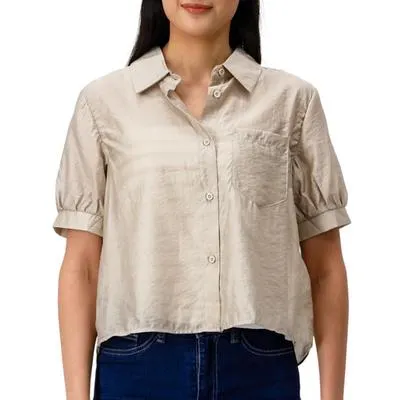Camisa Mxstaza Mujer Botones En Espalda