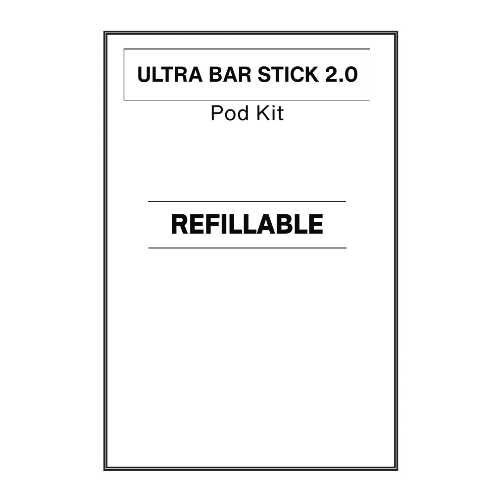 Ultra Bar STICK 2.0 Refillable Pod Kit