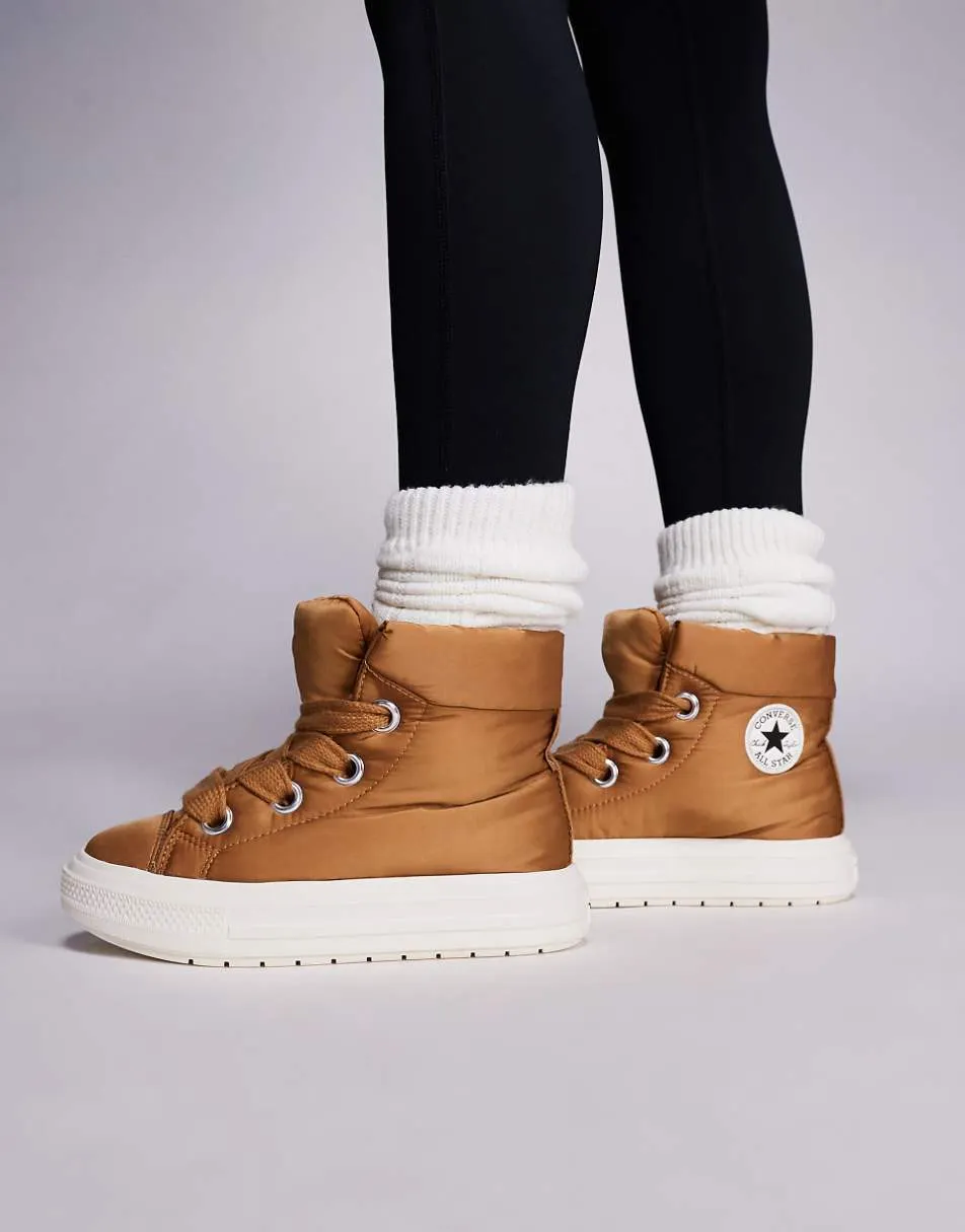 Converse Chuck Taylor All Star Elements boots in brown