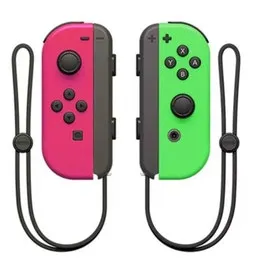 Alokus Gamepad For Nintendo Switch Joy-Con Controller Pair - Neon Pink/Neon Green