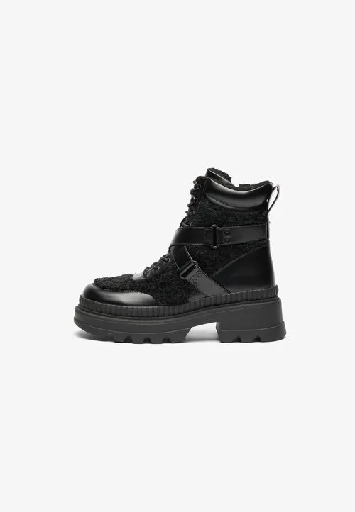 Even&Odd Wide Fit Vinterstøvler - black
