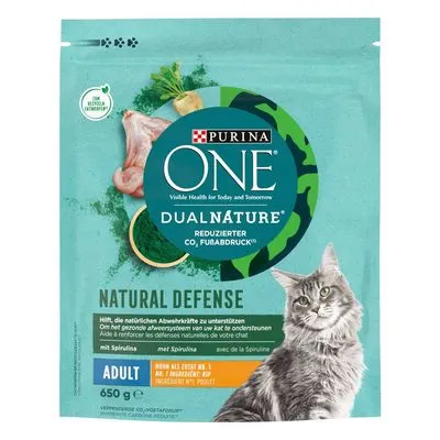 Croquettes PURINA ONE 2 x 450, 650 ou 750 g : 50 % de remise sur le 2ème sac !