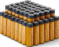 Amazon Basics 48-Pack AA Alkaline Hig…