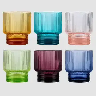 IVV Todo Modo Handmade Glass Tumbler 300ml Set 6