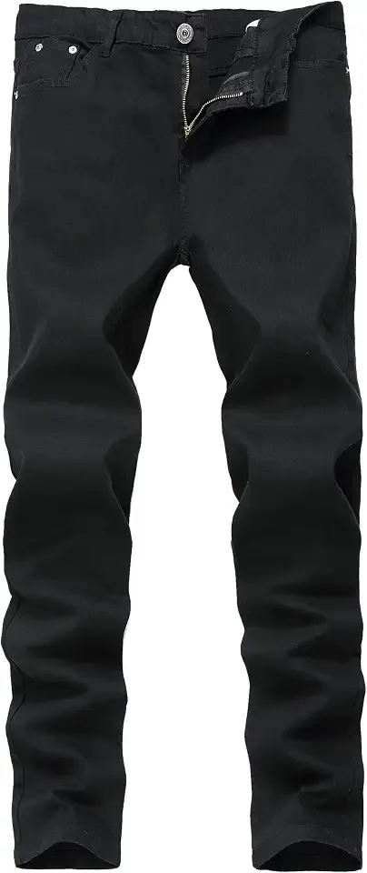 Men's Skinny Slim Fit Stretch Straight Leg Fashion Jeans Pants