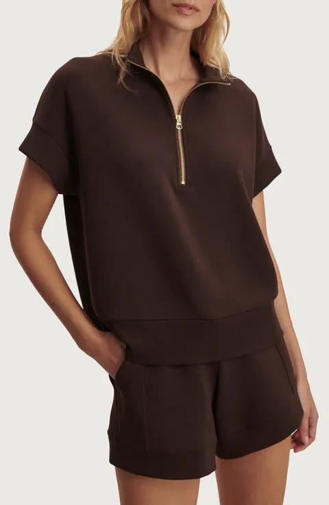 Varley Ritchie Short Sleeve Half Zip