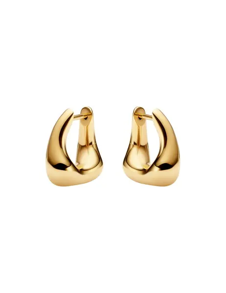 Satchel Bend Huggies Pair Gold