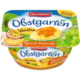 Obstgarten Fruchtquark Vanilla, Pfirsich-Maracuja