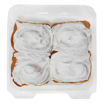 H-E-B Bakery Iced Cinnamon Rolls, 4 ct