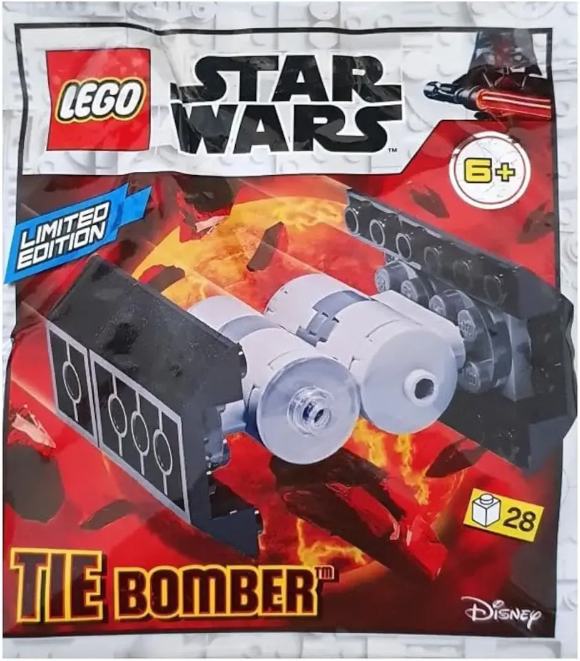 Star Wars Mini Foil Pack #912171 Imperial TIE Bomber - Paper & Foil