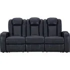 Axil Dual Power Reclining Sofa - Sapphire
