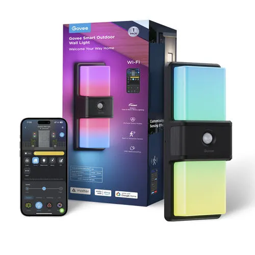 Govee Smart Color Changing LED Outdoor Wall Light