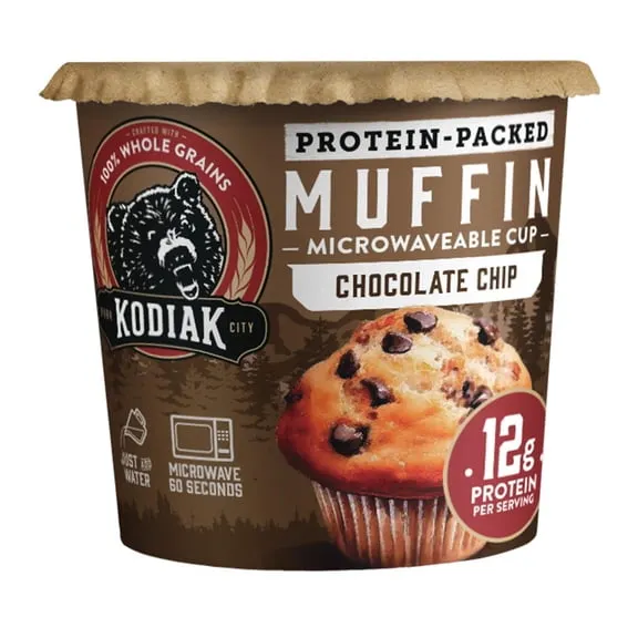 Kodiak Protein-Packed Chocolate Chip Muffin Power Cup, 2.36 oz $2.48 $1.05/oz