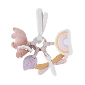 Trousseau d'activités en veloudoux Popsie, Gigi & Louli