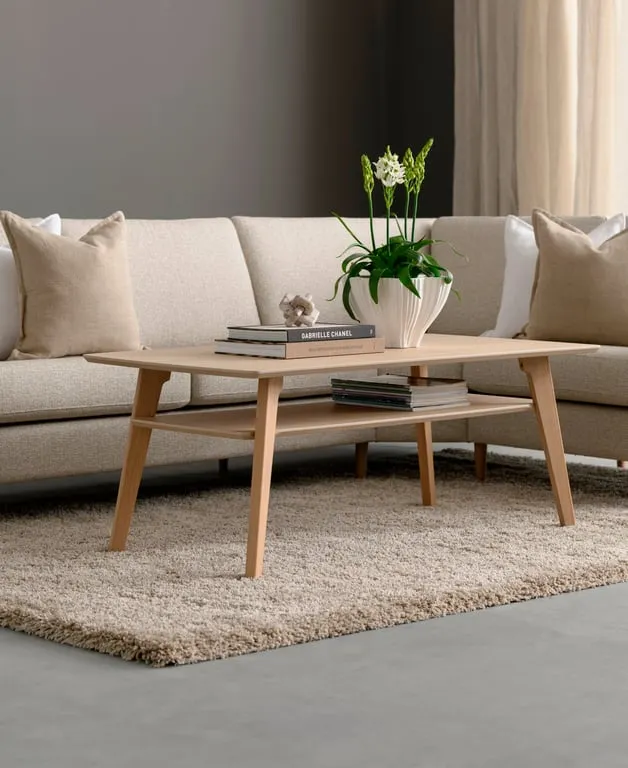 Portland sofabord 130 x 70, H 53 cm