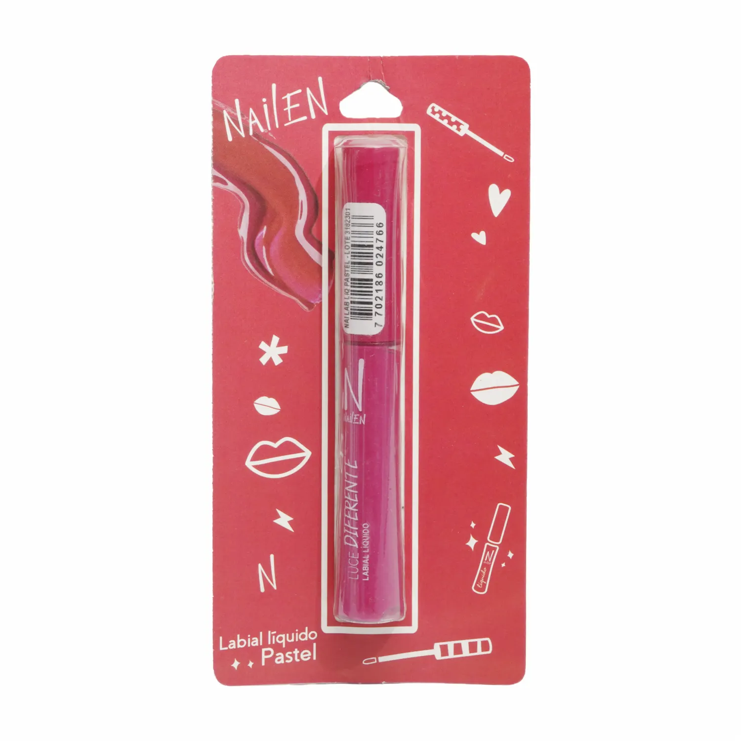 Labial Líquido Tono Lavanda NAILEN