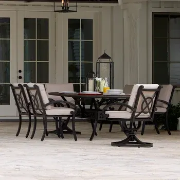 Pompeii 7-piece Outdoor Patio Dining Set