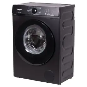 Lavatrice 7 Kg slim, 11 programmi automatici 1200 RPM, nero, Kooper