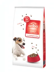 arriba mit Geflügel, Reis für Hunde 12 kg