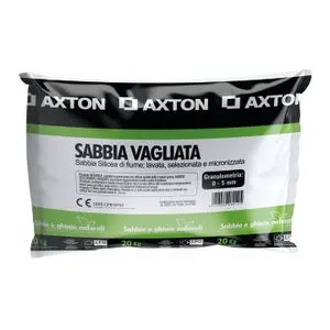 Sabbia AXTON vagliata naturale 20 kg
