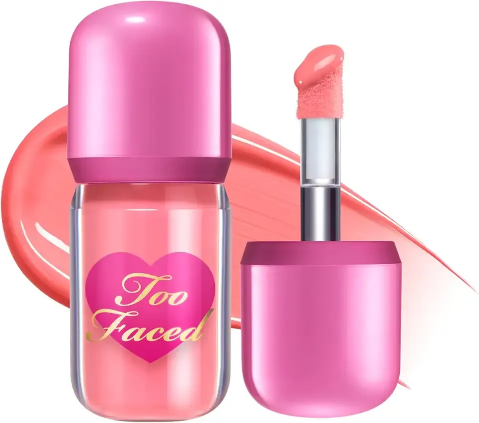 Too Faced Love Flush Blush Glowing Liquid Blush | Liquid Blush, Blendable, Luminous Blush that leaves a Flush of Color | Layer over makeup or wear alone for a natural look