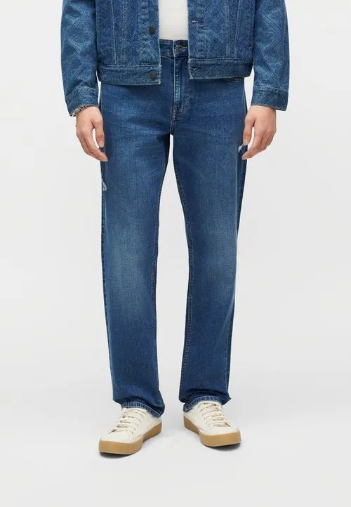 ONSWEFT REGULAR BOX JEANS - Jeans straight leg - medium blue denim