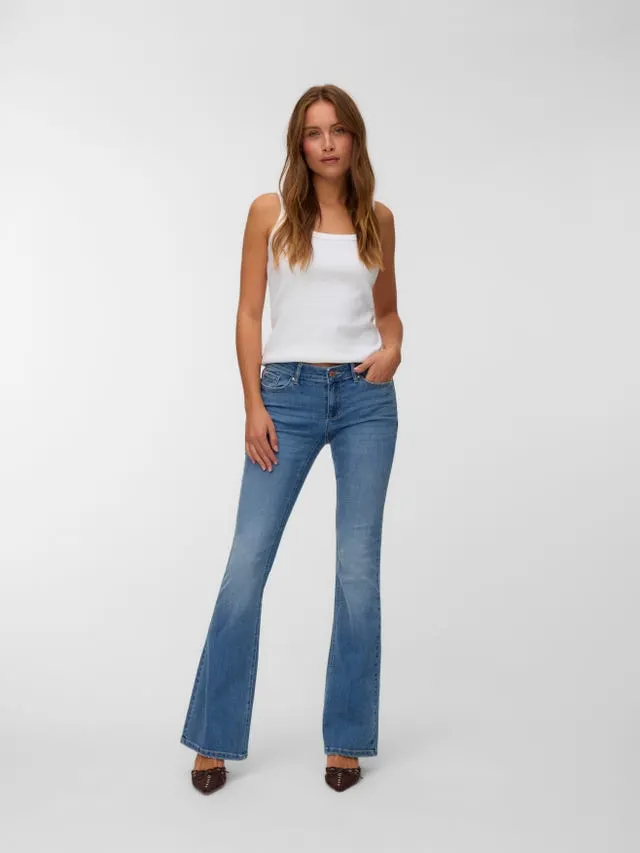 VMSIGI Lavt snitt Flared Fit Jeans