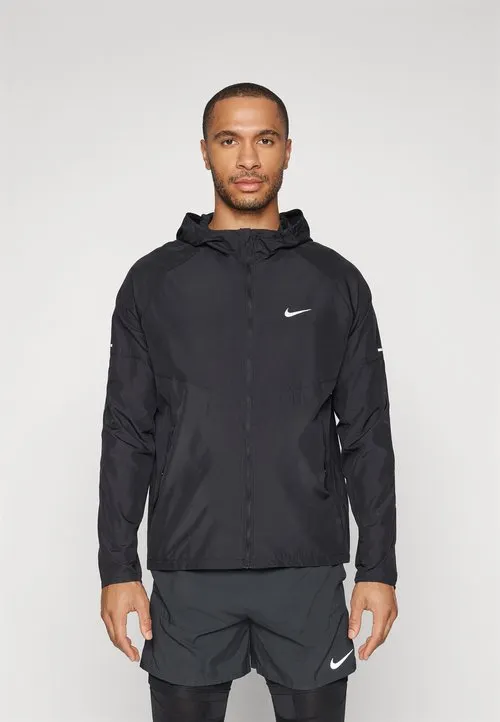 Nike Performance Løpejakke - black/reflective silver